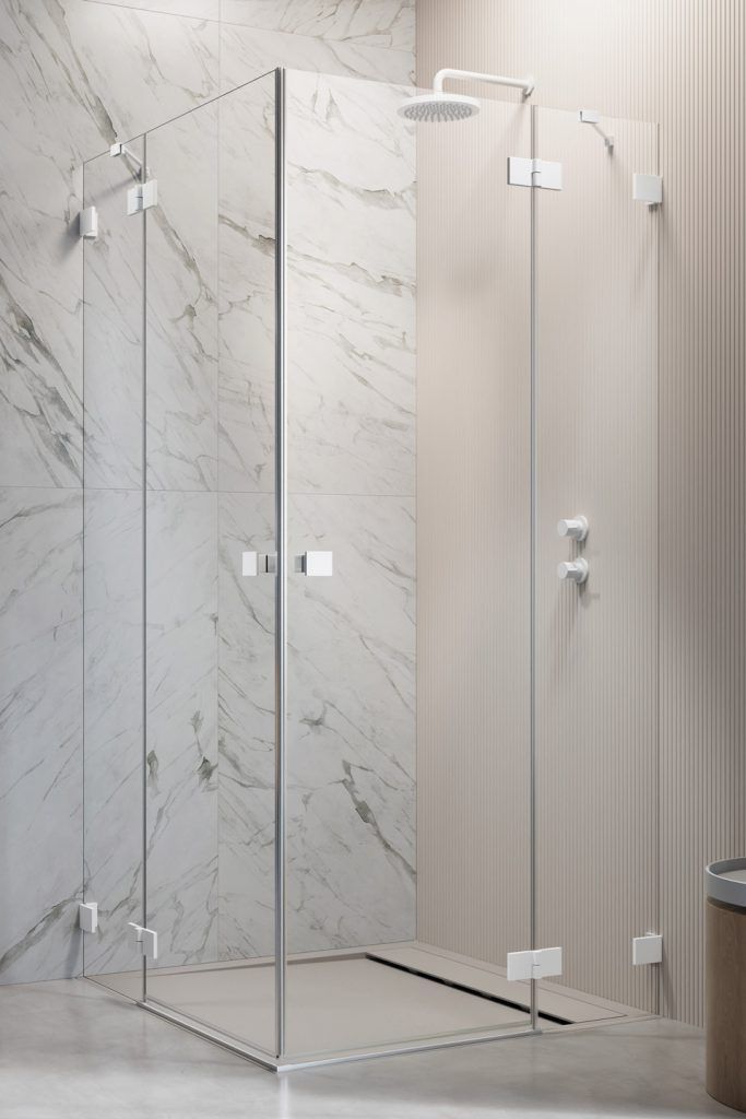 Душевая кабина Radaway Essenza Pro White KDD 90x90