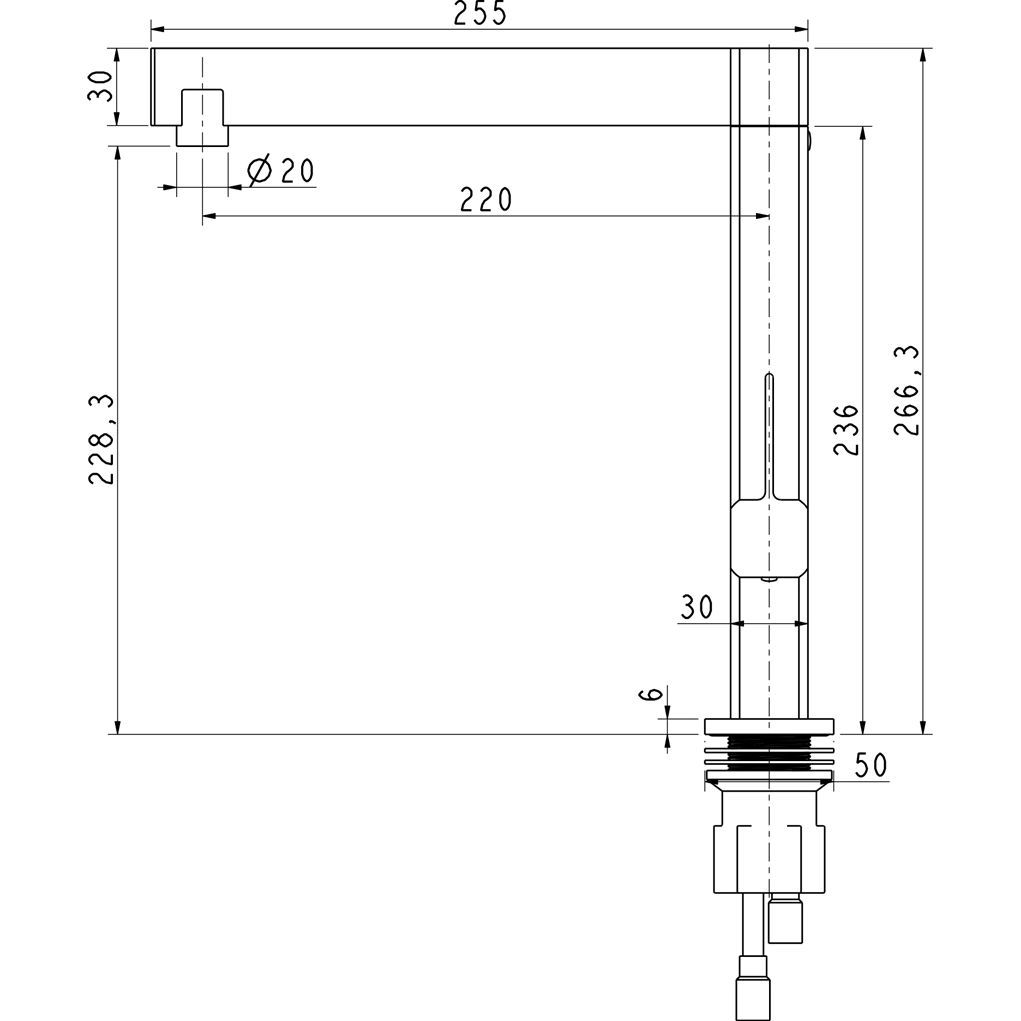 Смеситель AquaSanita Regito 2063 001 CH