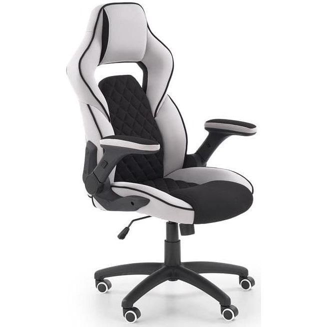 Кресло компьютерное Halmar Sonic черный/светло-серый, V-CH-SONIC-FOT