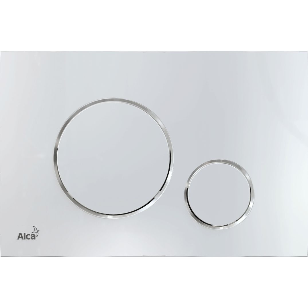 Кнопка управления Alcaplast (хром глянцевая), M671
