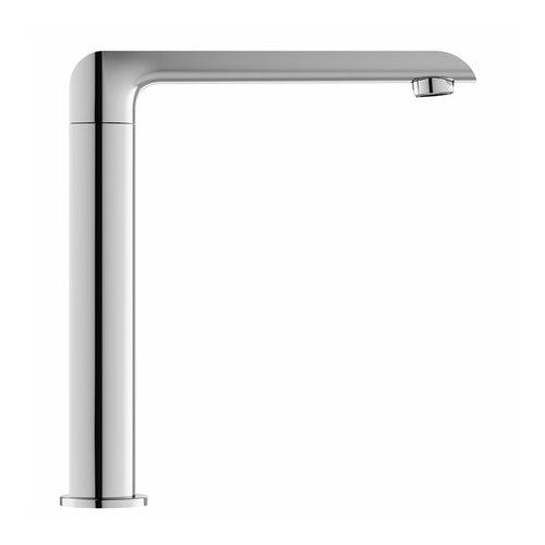 Смеситель для умывальника без донного клапана с поворотным изливом Ravak Flat FL 016.00, X070125