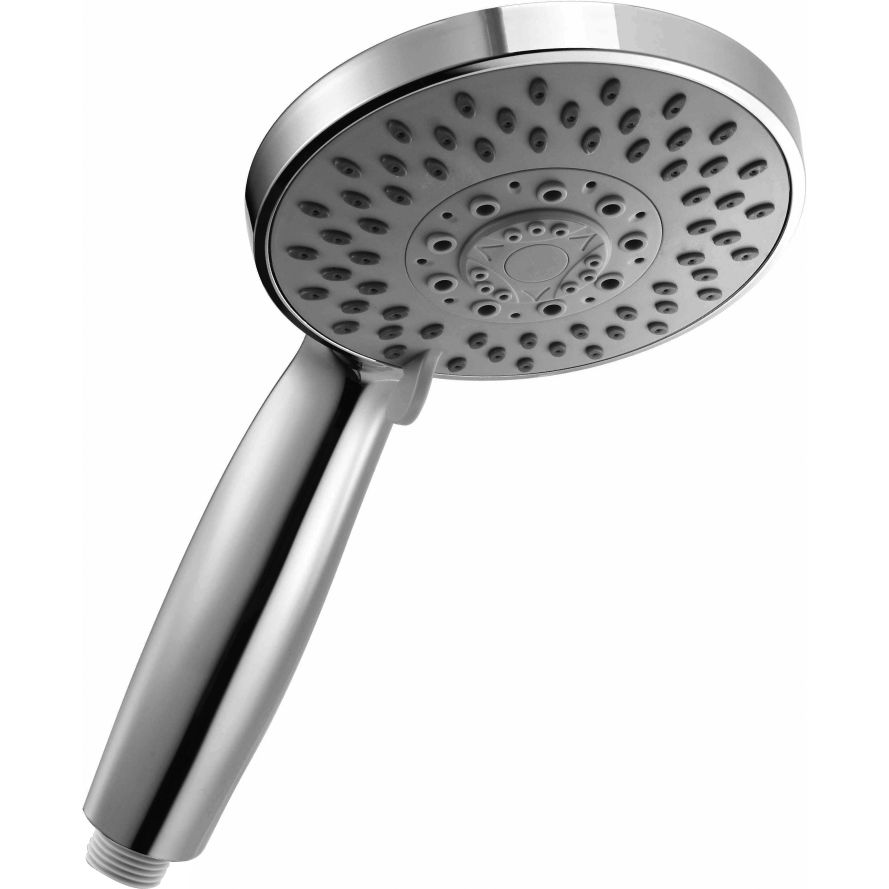 Лейка душевая круглая 5-функциональная 120х266 мм Lemark, LM0315C