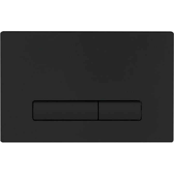 Кнопка смыва BelBagno Genova, цвет черный матовый Tocco Morbido, BB021-GV-NERO.M