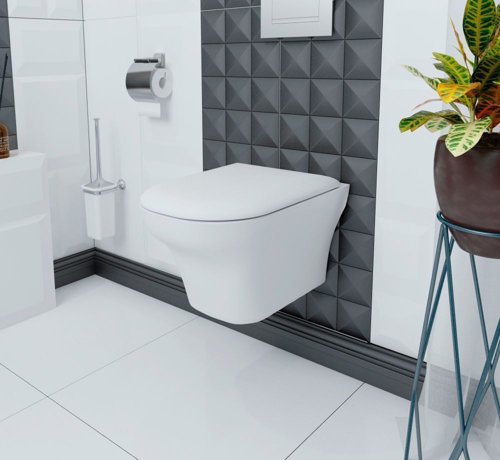 Подвесной унитаз Lavinia Boho Bristol Rimless, 3305002R