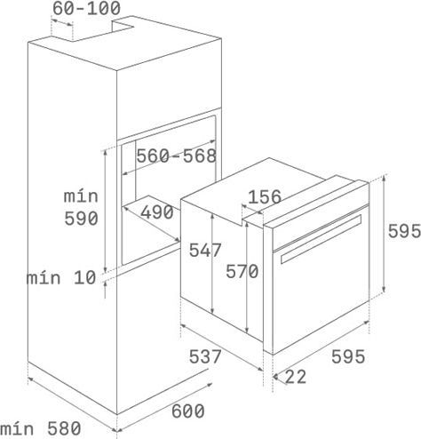 Духовой шкаф Teka HLB 830 SS, 41560062