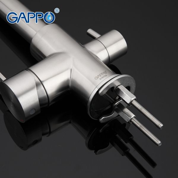 Смеситель для кухни с подключением фильтра Gappo G4399