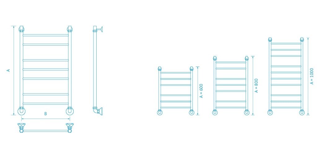 Полотенцесушитель Маргроид Вид 10