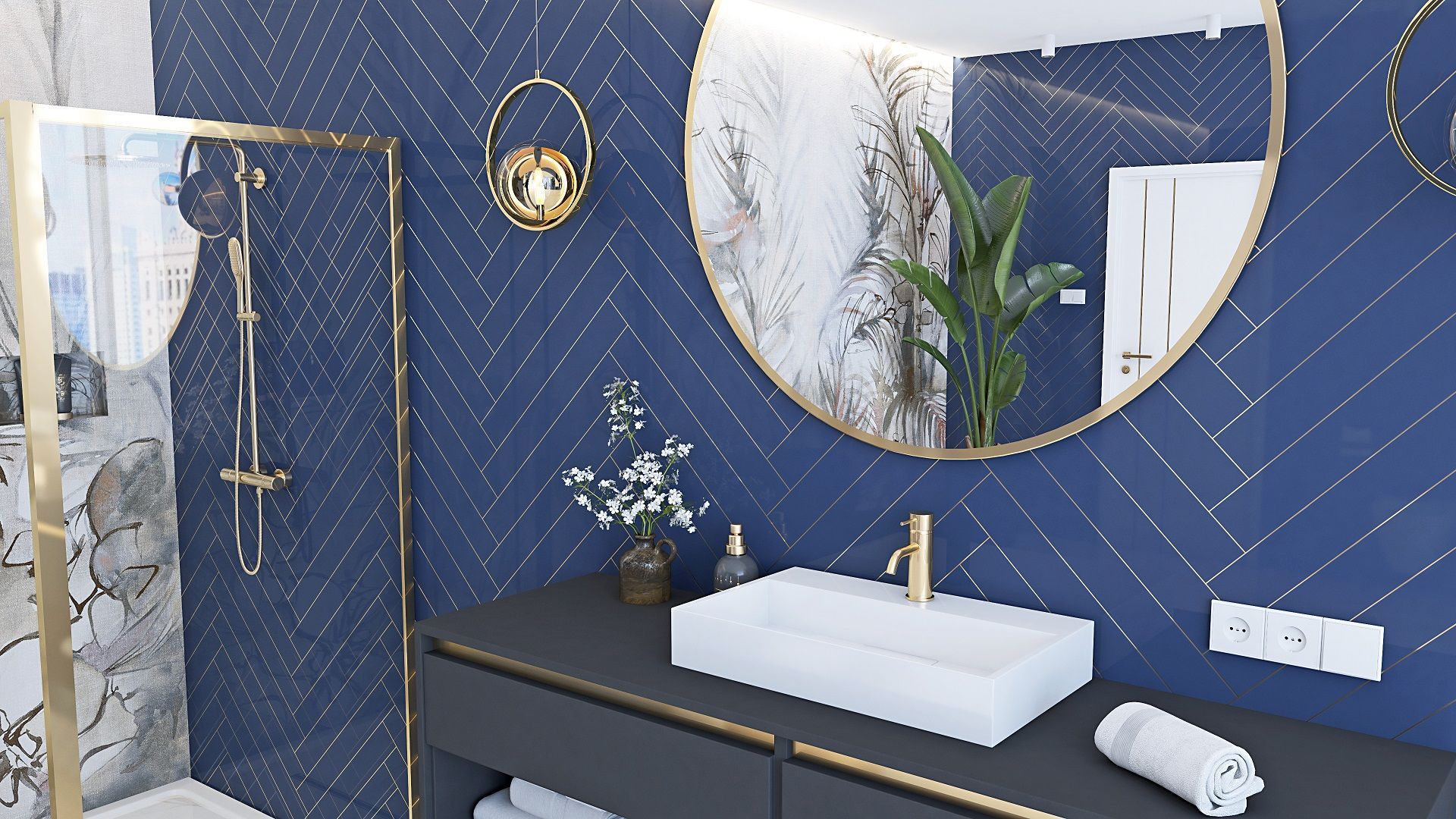 Умывальник Rea Goya 50x37, REA-U8900