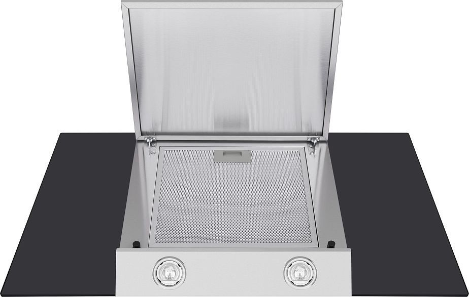 Кухонная вытяжка Maunfeld Gloria 90 нержавеющая сталь/черное стекло