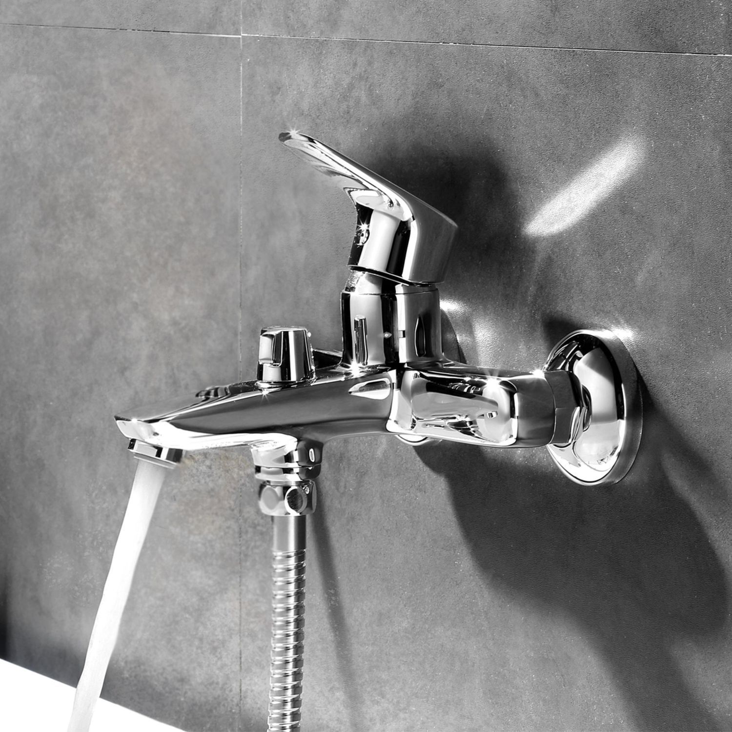 Смеситель для ванны с керамическим дивертором, Iddis Zodiac, ZODSB02i02WA