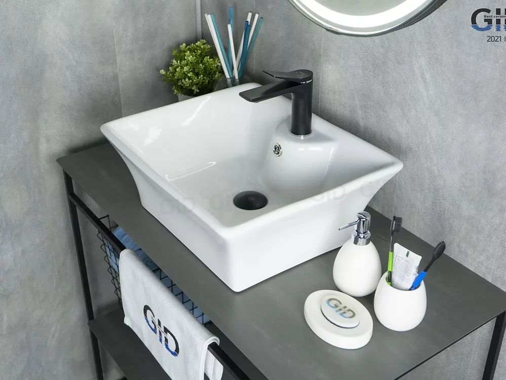 Умывальник Gid N9108 49x41, 51121