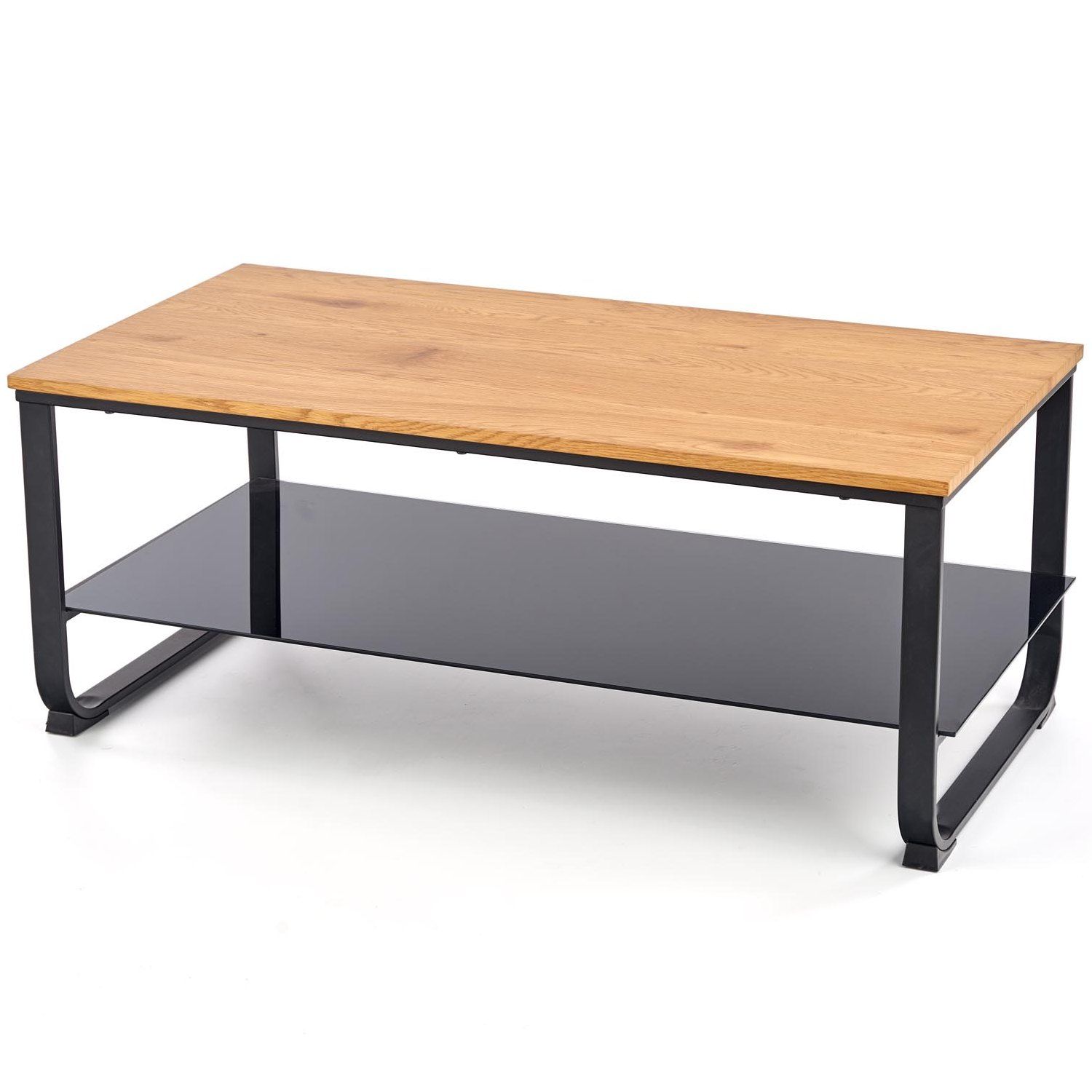 Стол журнальный Halmar Artiga дуб золотой/черный, V-CH-ARTIGA-LAW