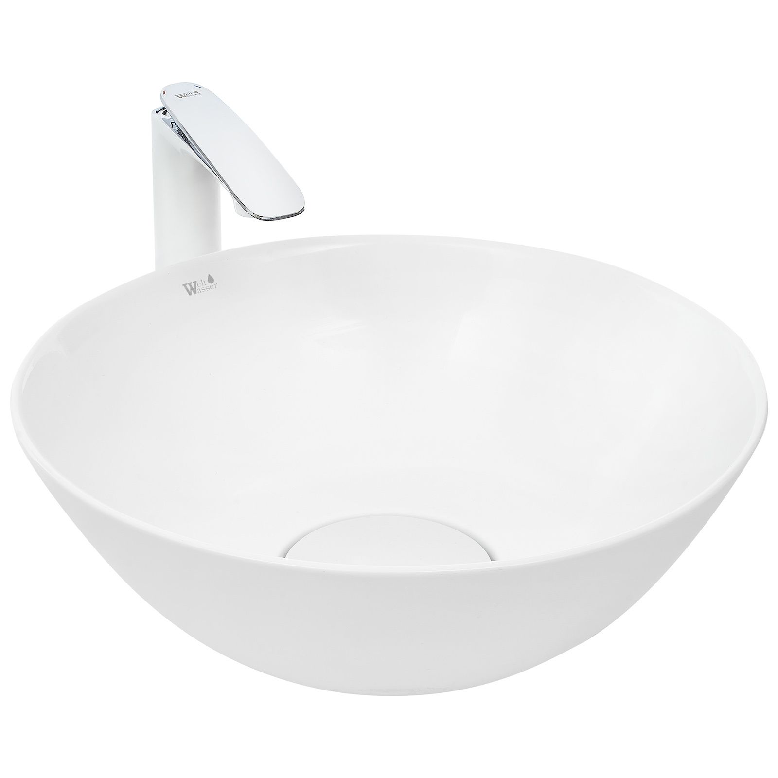 Раковина накладная WeltWasser ELBACH 3132 43x43