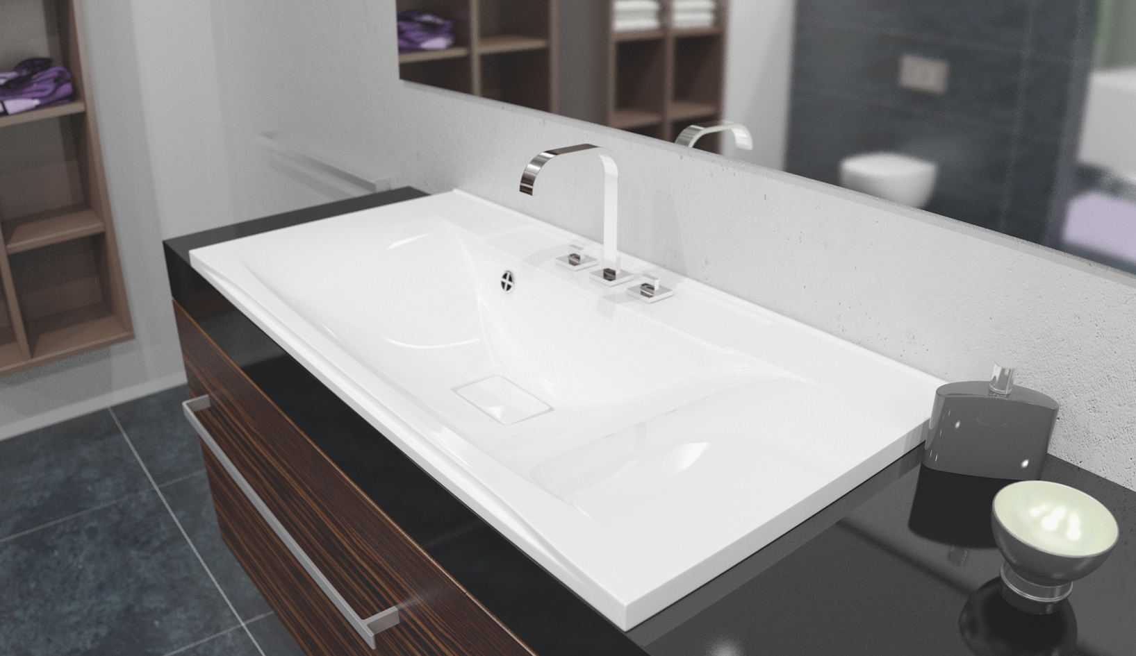 Раковина Andrea Elen 900, 90x45