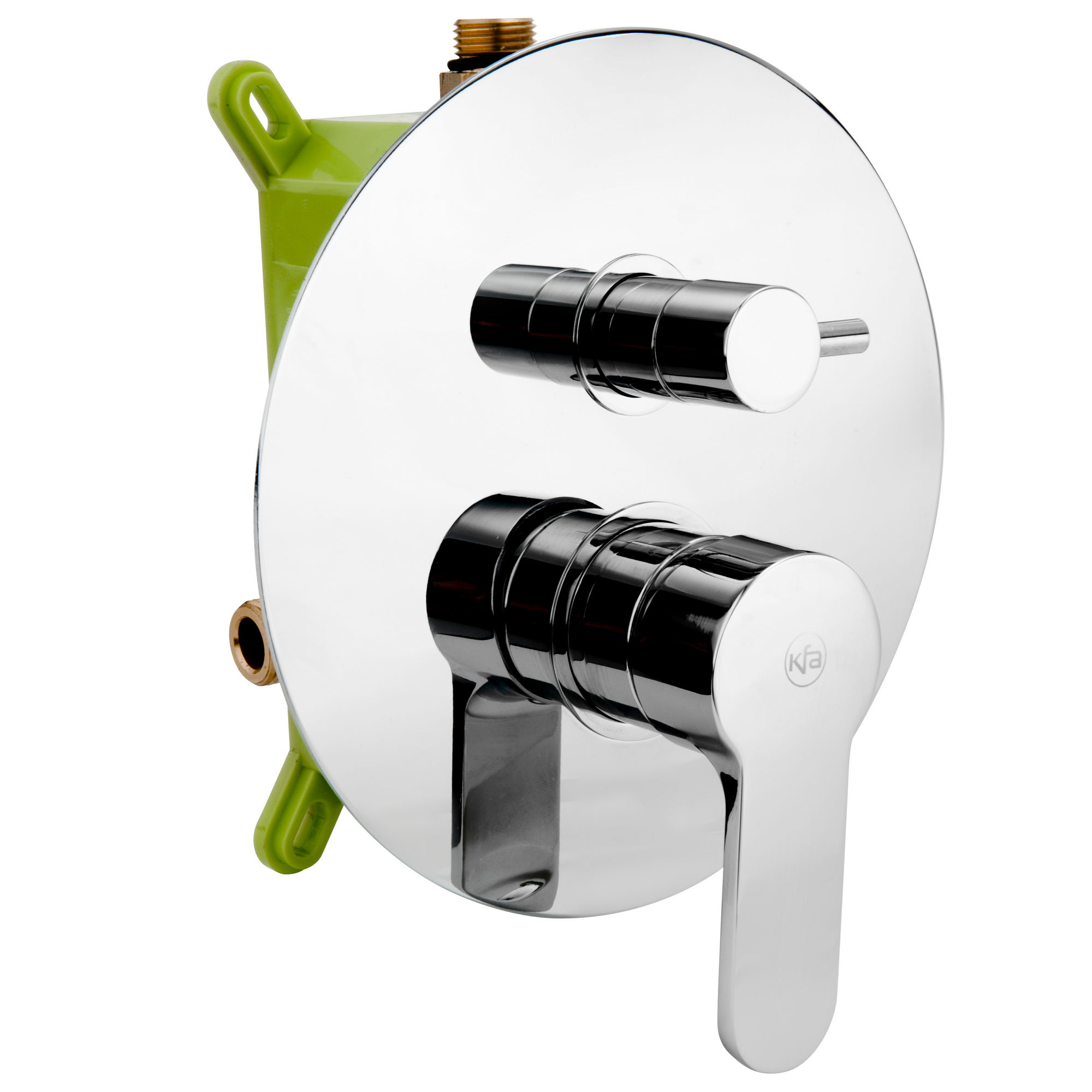 Смеситель скрытого монтажа 3 функции Armatura Hexa Ring 35, 3529-410-00