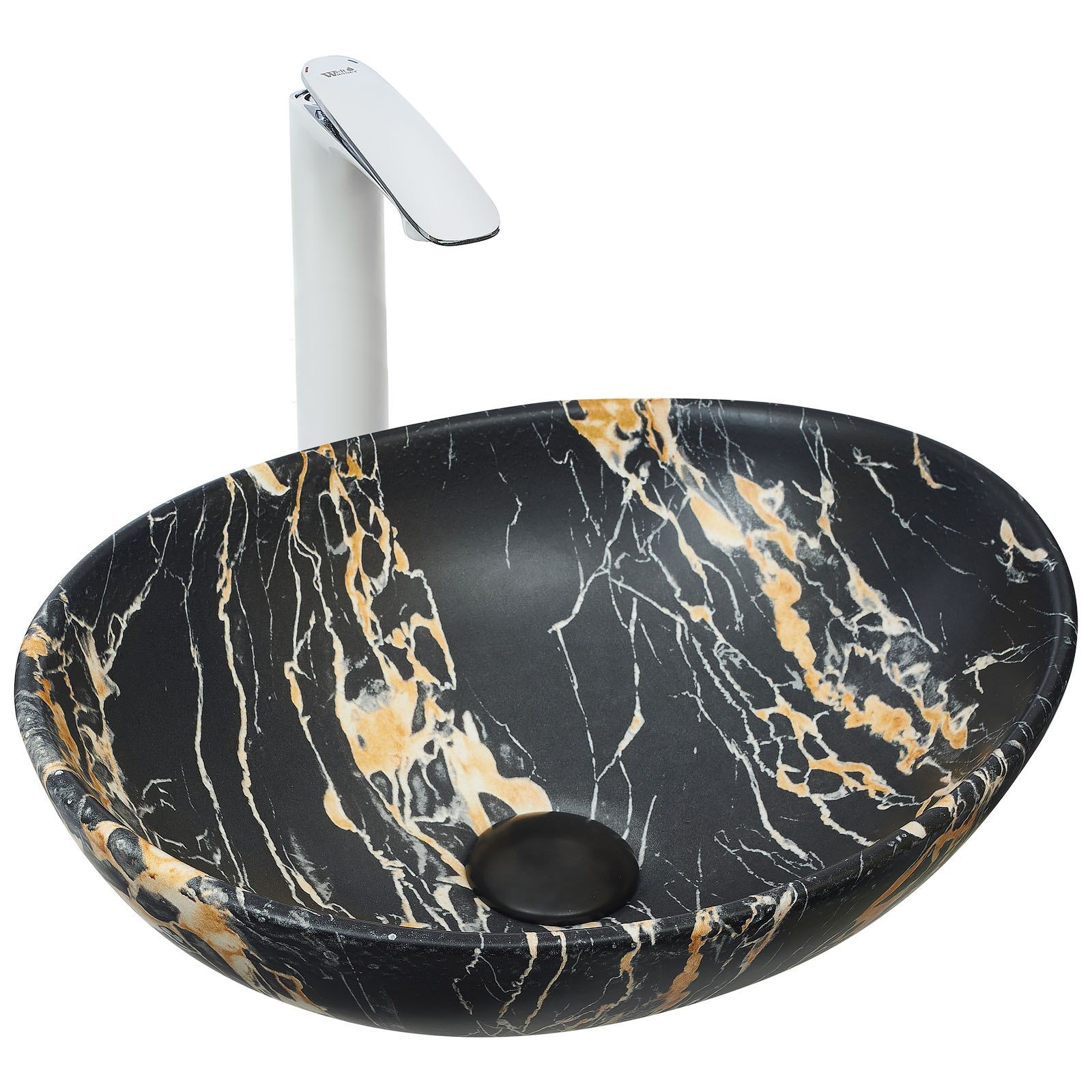 Раковина накладная WeltWasser ELBACH 3078 K514 41.5x33.5