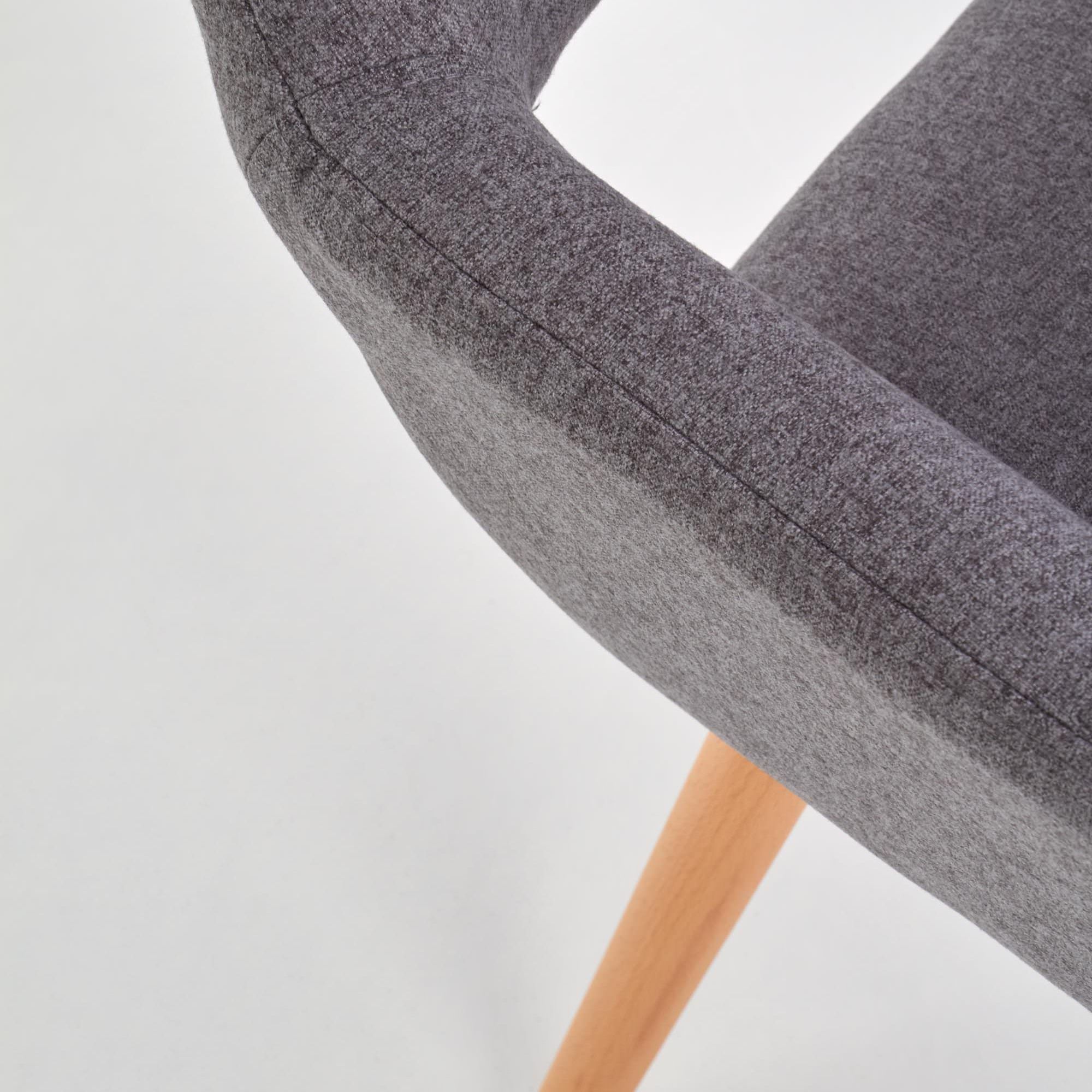 Стул кухонный Halmar K283 серый, V-CH-K/283-KR-POPIEL