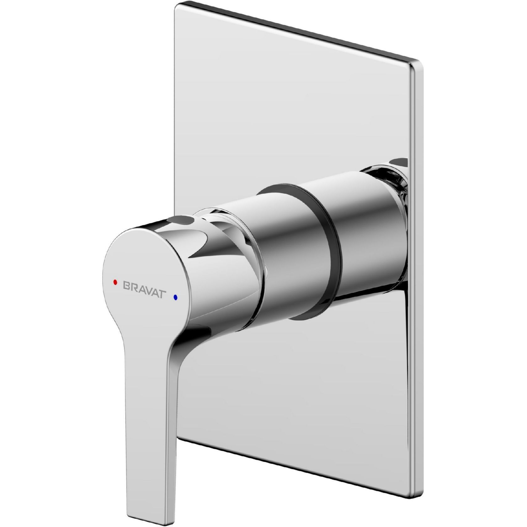 Накладка для смесителя скрытого монтажа Bravat Prolate (1 функция) PB85179C-A