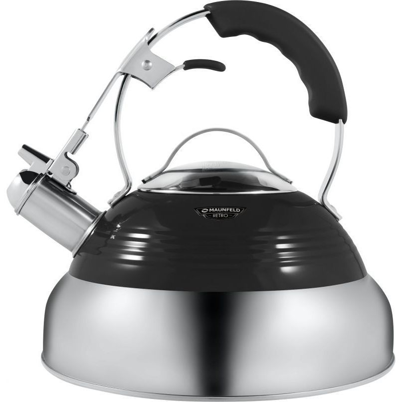 Чайник со свистком Maunfeld MRK-119BK