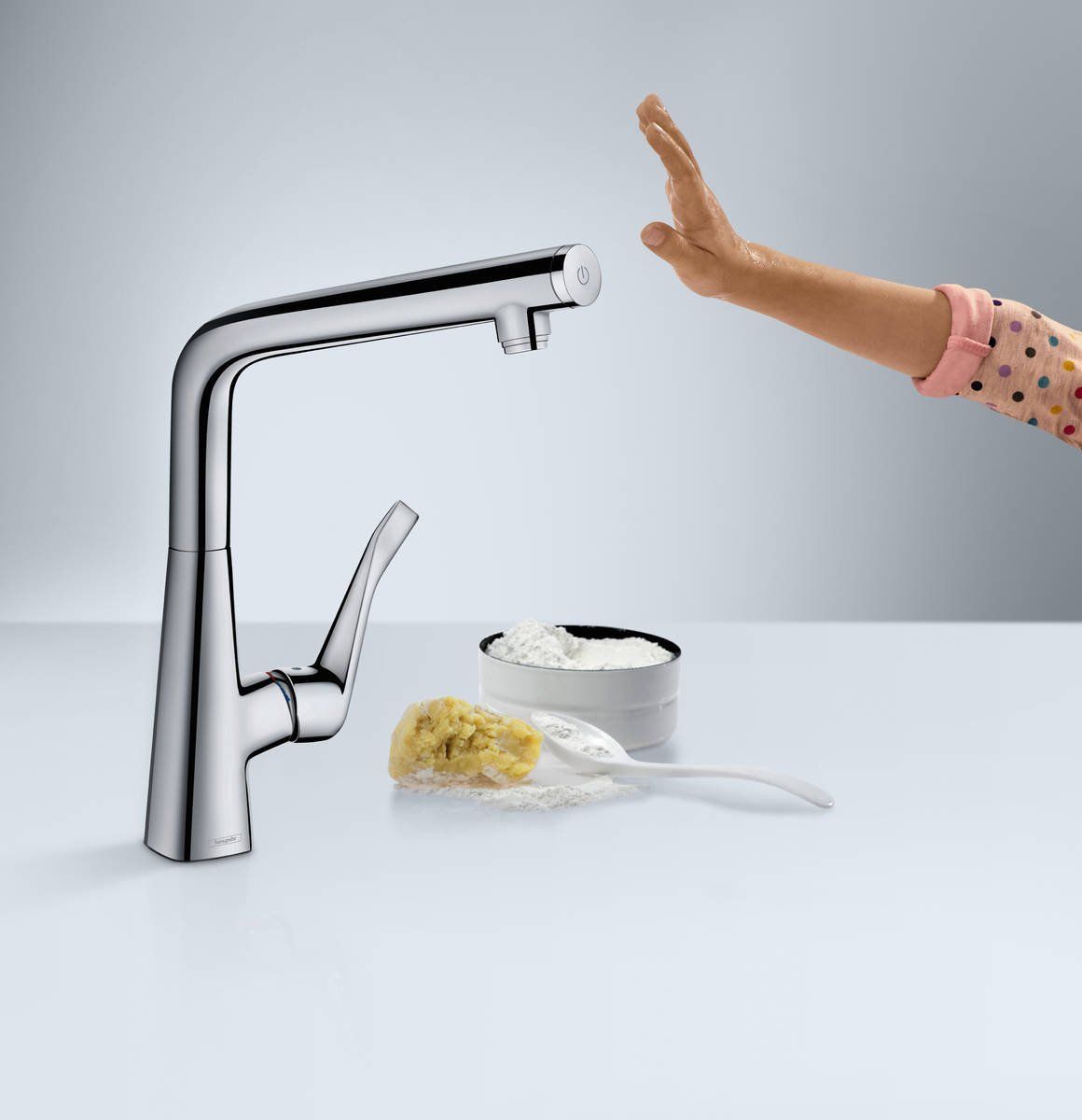 Смеситель для кухни Hansgrohe Metris Select, 14883000