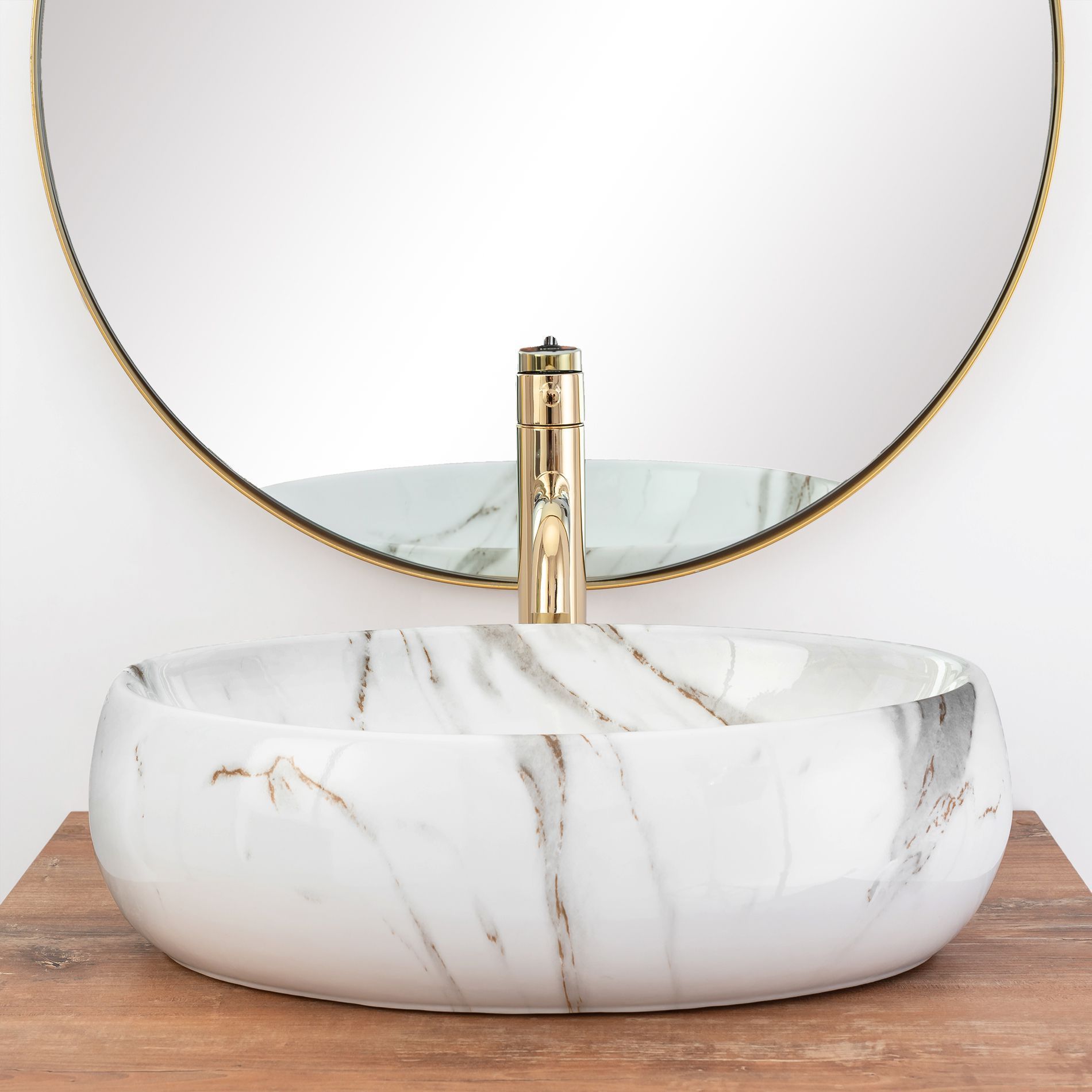 Умывальник Rea Linda Lava 48.5x34, REA-U8695