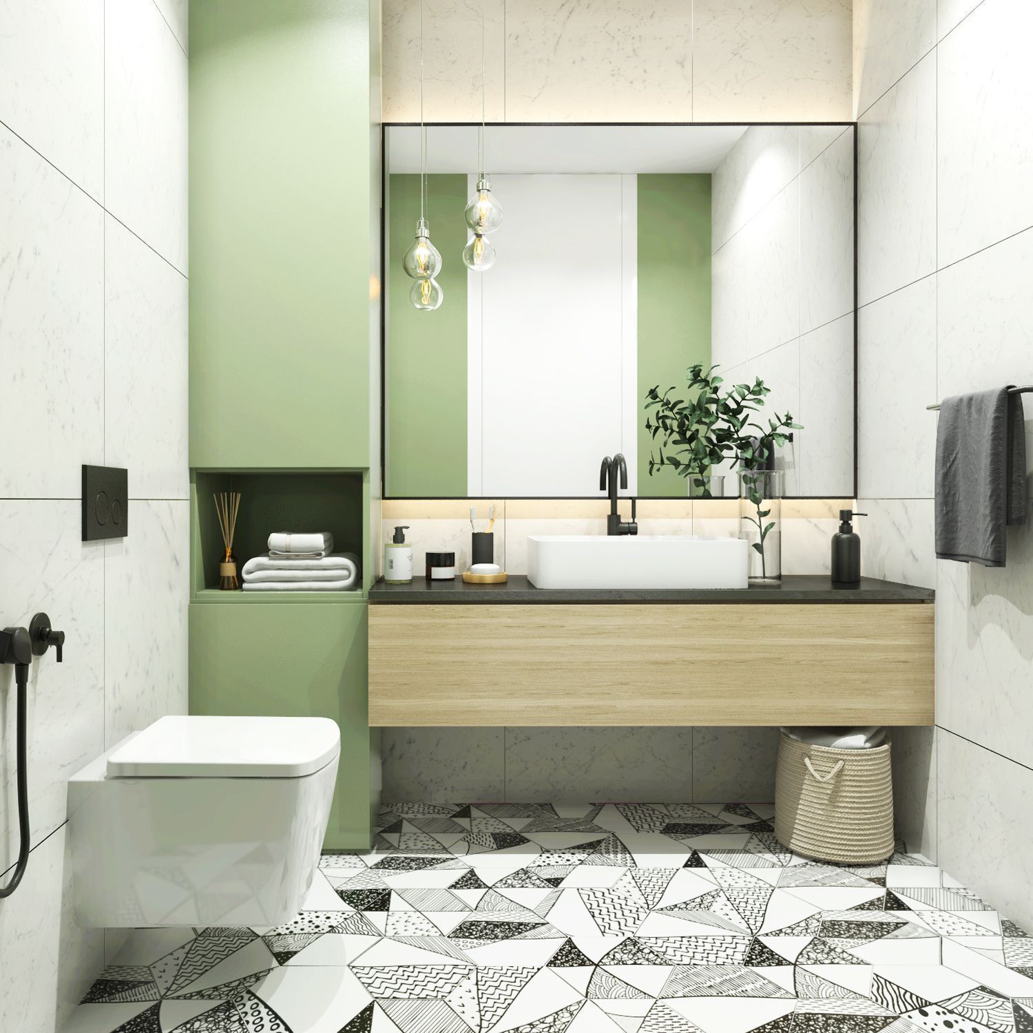 Комплект 6 в 1 Lavinia Boho Relfix Aveo Rimless, 77050212