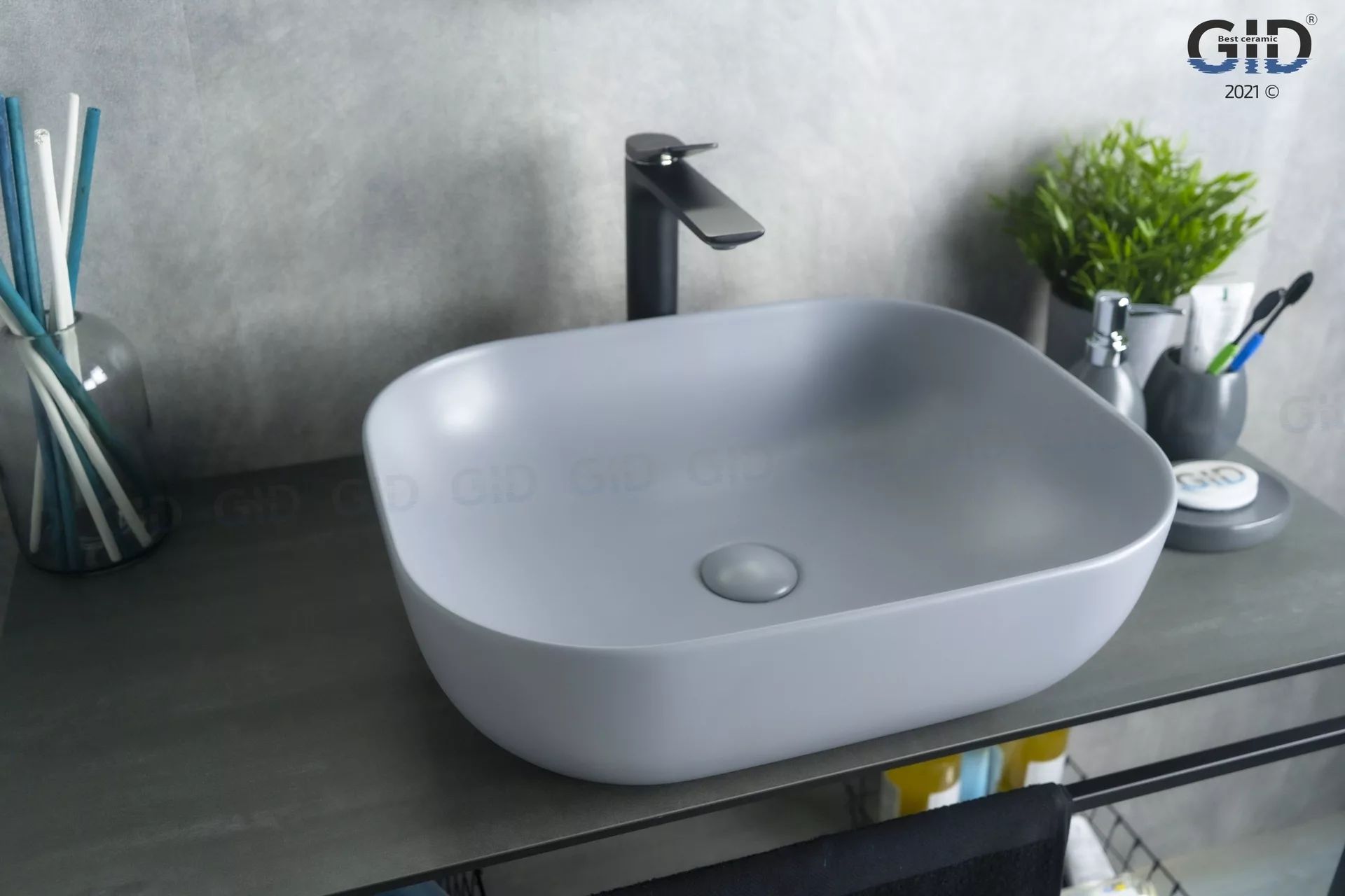 Умывальник Gid GM1302 50x40, 53336