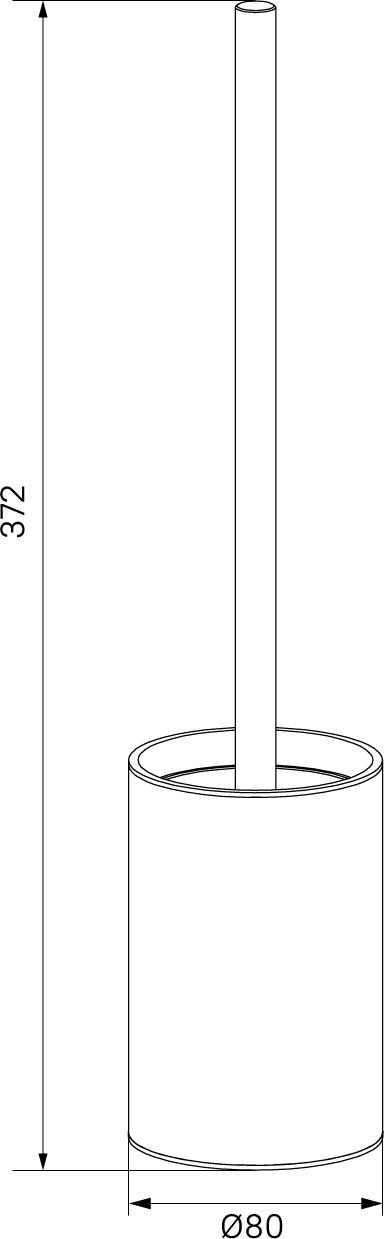 Ерш, белый матовый, 02, Iddis Petite, PETWTPOi47