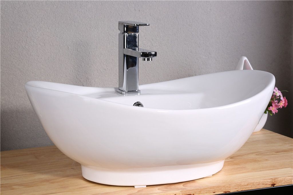 Раковина для ванной Ceramalux 59x39, 9018