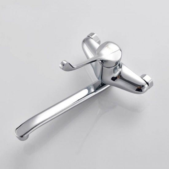 Смеситель для кухни настеннй хирургический Frap F4654