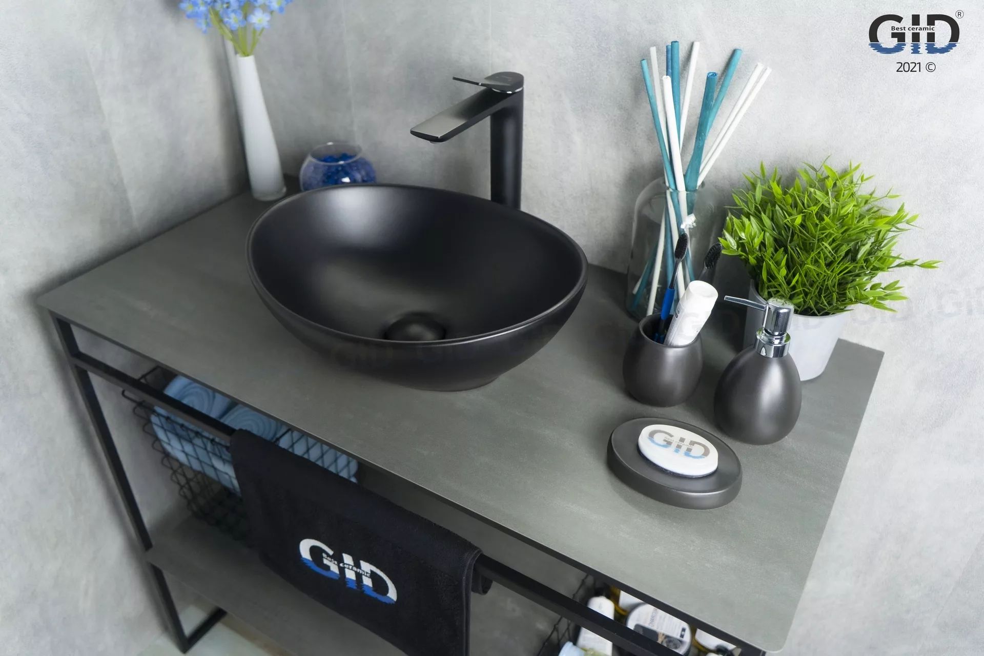 Умывальник Gid NC901 41x34, 52223