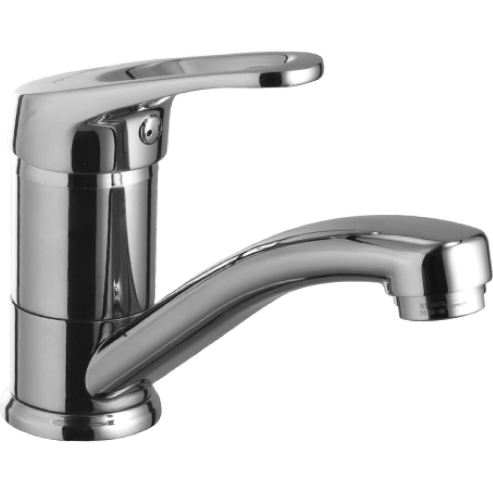 Смеситель для умывальника с поворотным изливом Lemark Omega, LM3107C