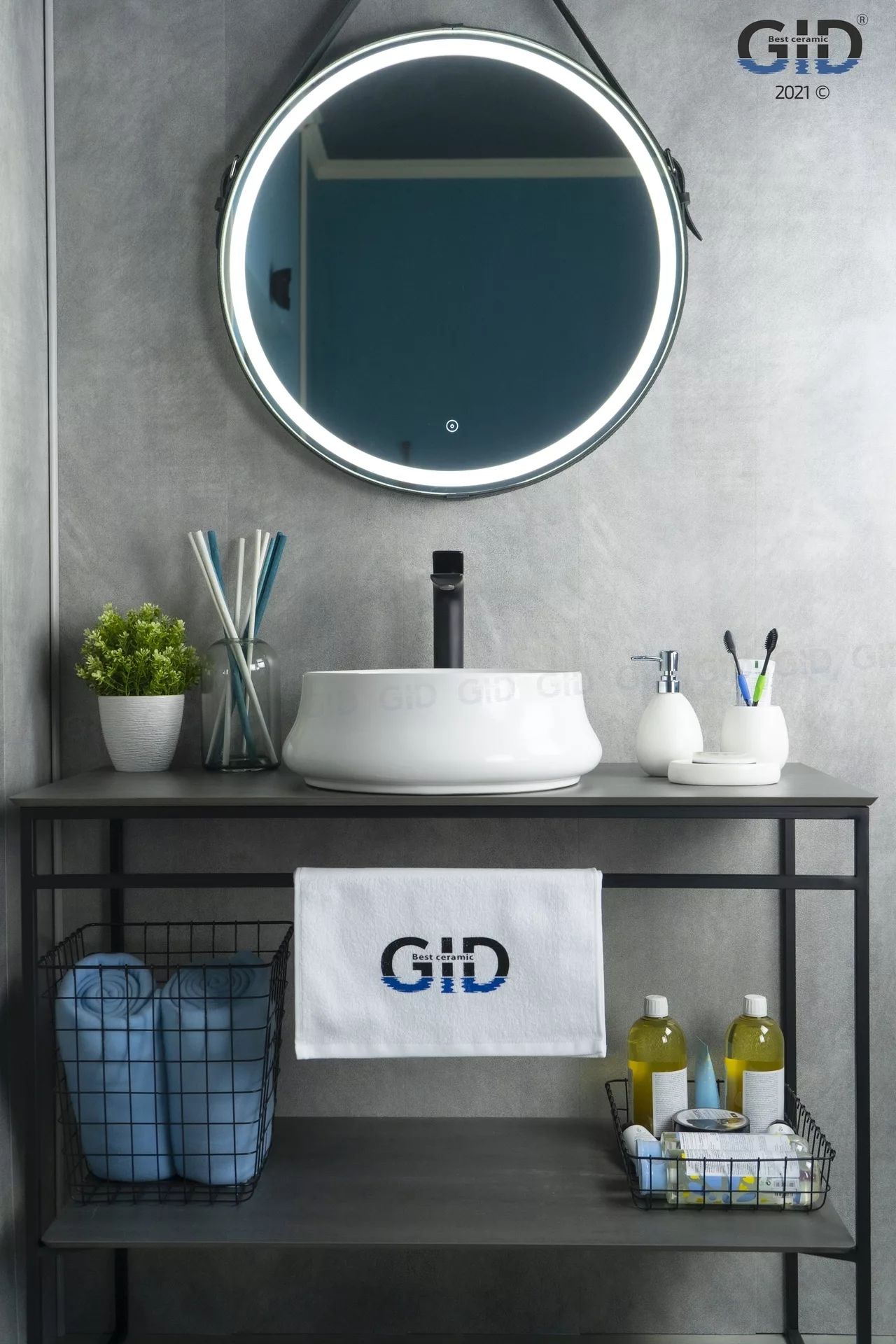 Умывальник Gid N9426 40x40, 51145