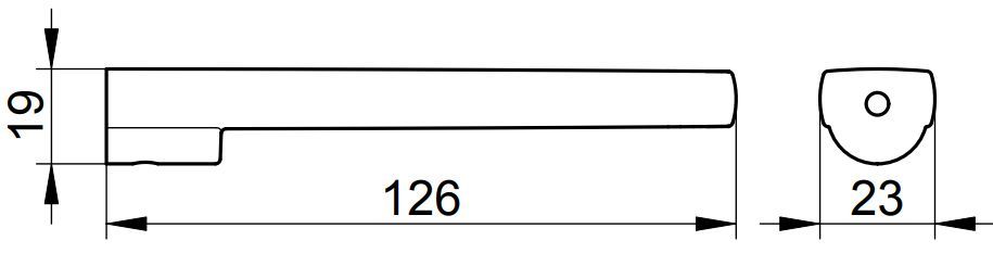 Держатель для запасного рулона Keuco Moll, 12763010000