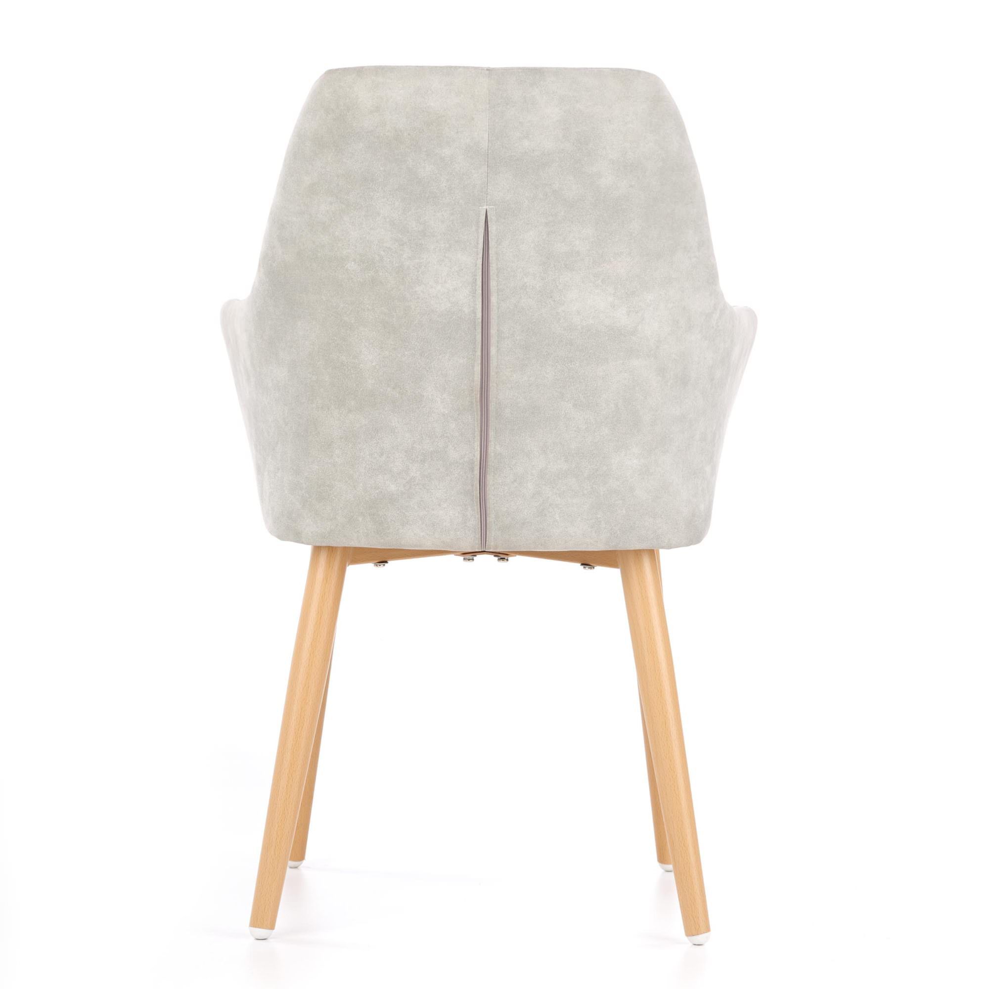 Стул кухонный Halmar K287 серый, V-CH-K/287-KR-POPIEL