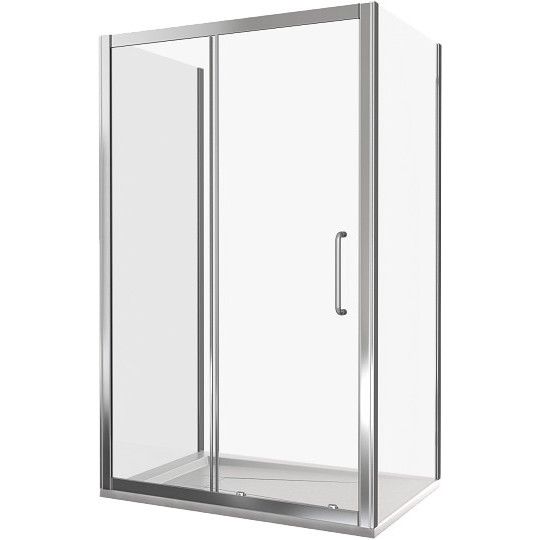 Душевой уголок Good Door Neo WTW+SP+SP-140x90-C-CH
