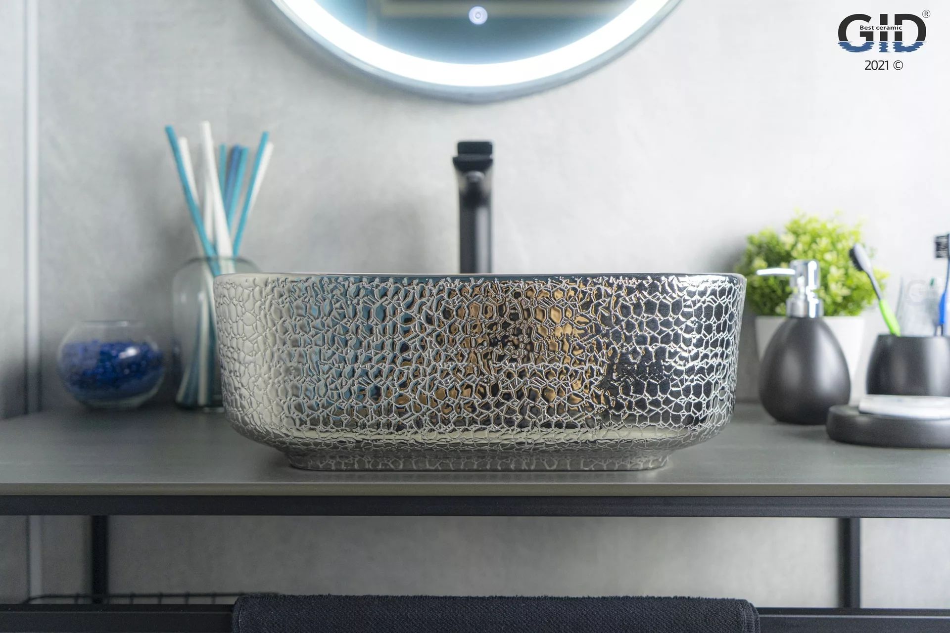 Умывальник Gid D1303H020 38.5x38.5, 53311