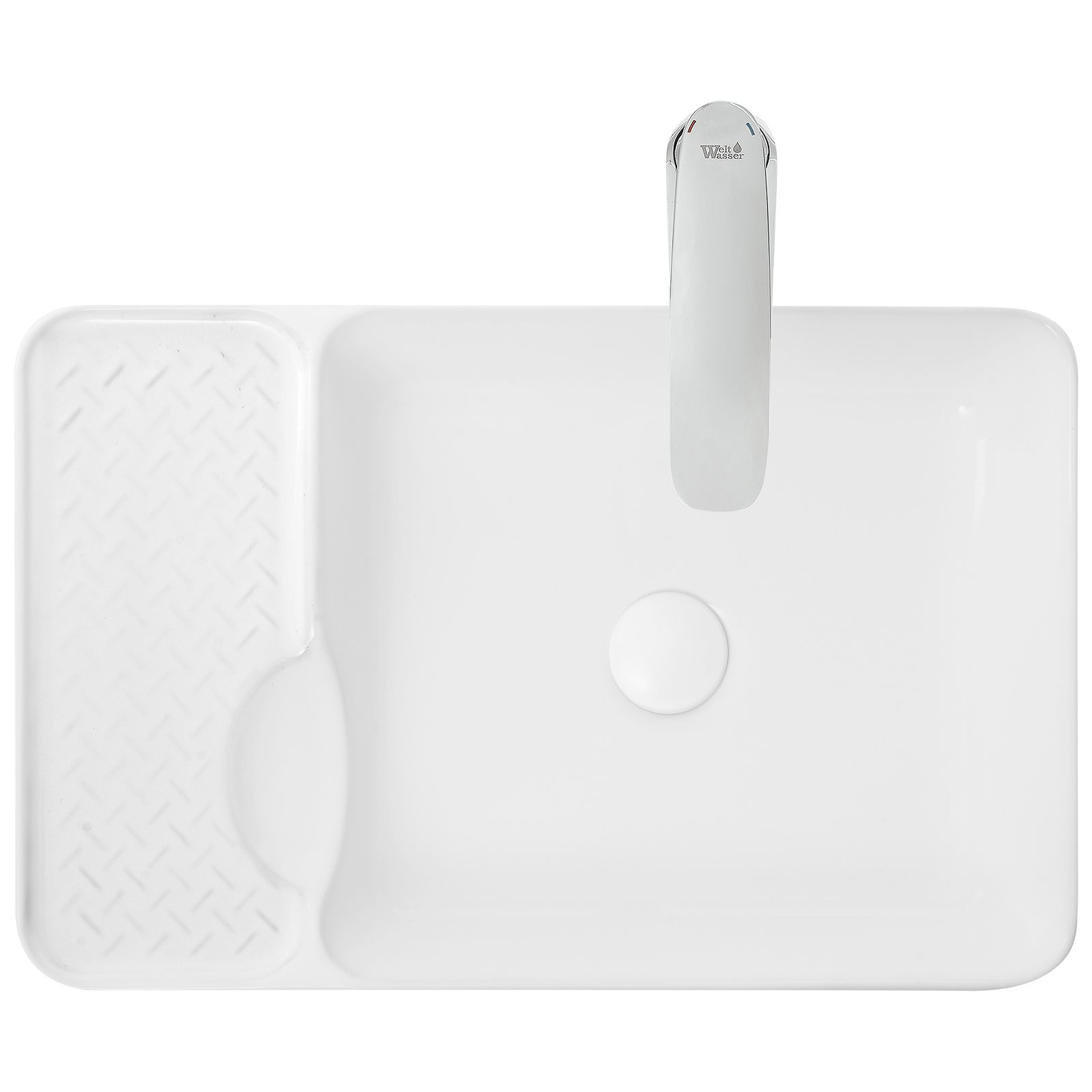 Раковина накладная WeltWasser ELBACH 2263 56.5x36