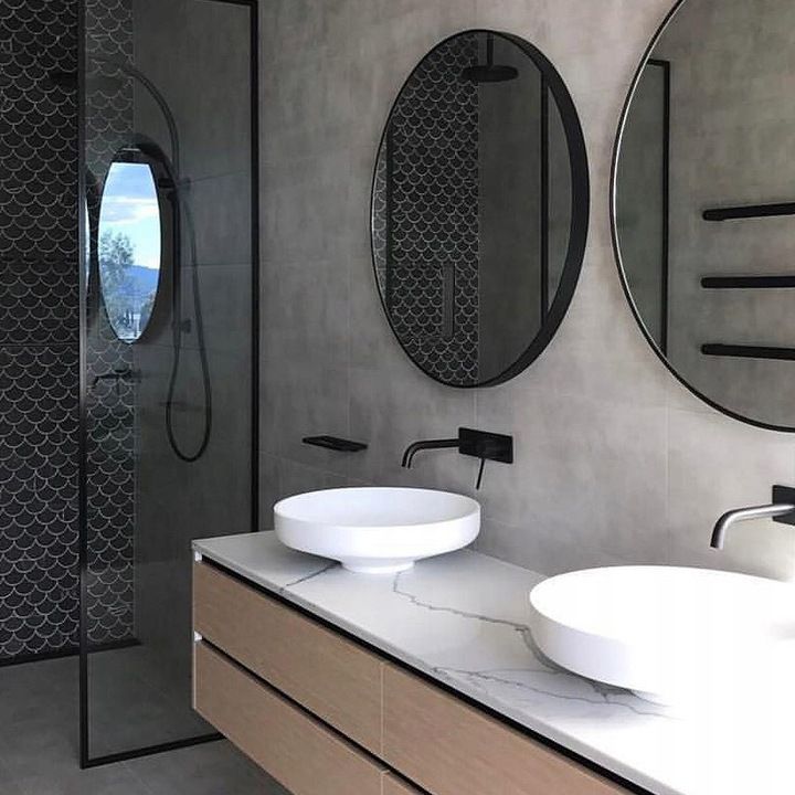 Смеситель встраиваемый Rea Viva Black, REA-B0231