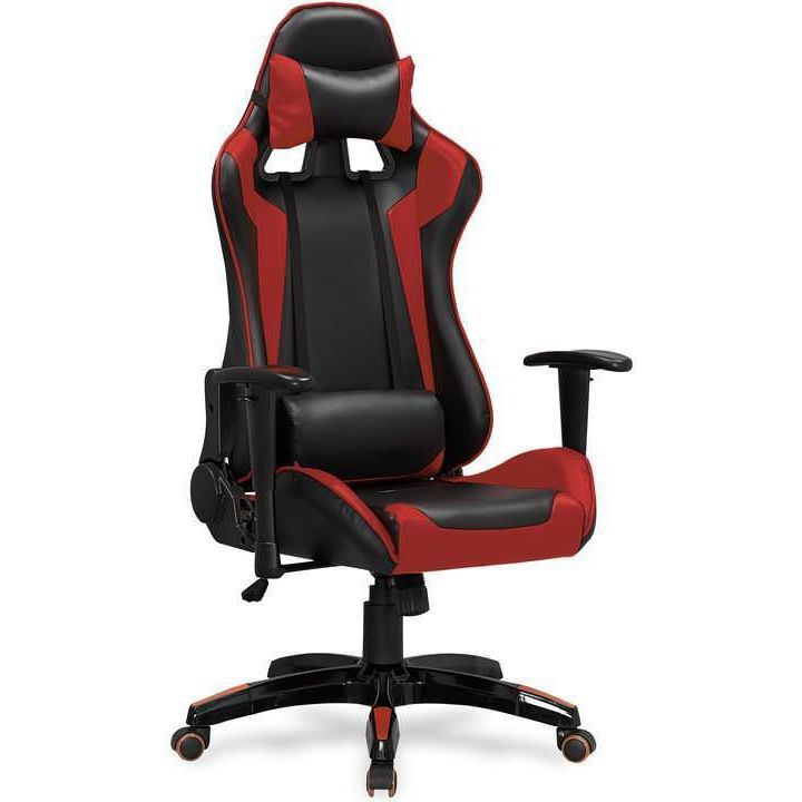 Кресло компьютерное Halmar Defender черный/красный, V-CH-DEFENDER-FOT-CZERWONY