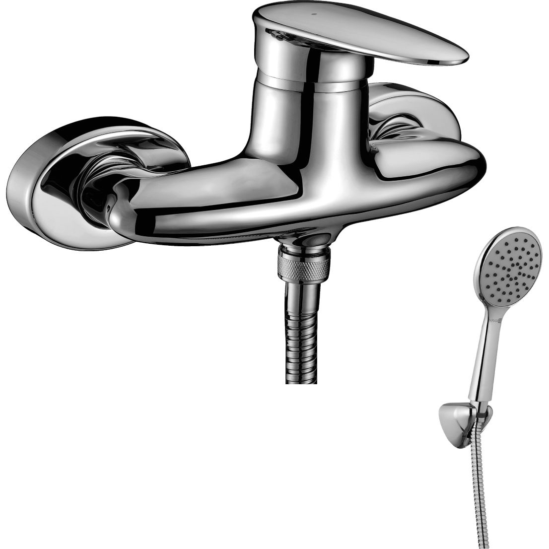 Смеситель для душа с аксессуарами Lemark Status, LM4403C