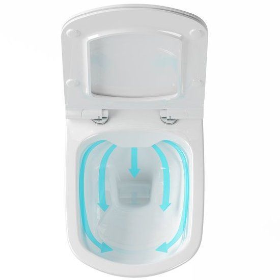 Унитаз подвесной Ravak Classic Rimoff, X01671