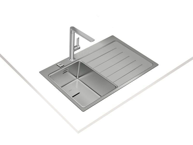 Кухонная мойка Teka Zenit RS15 1B 1D R 78 (с клапаном-автоматом), 115100007