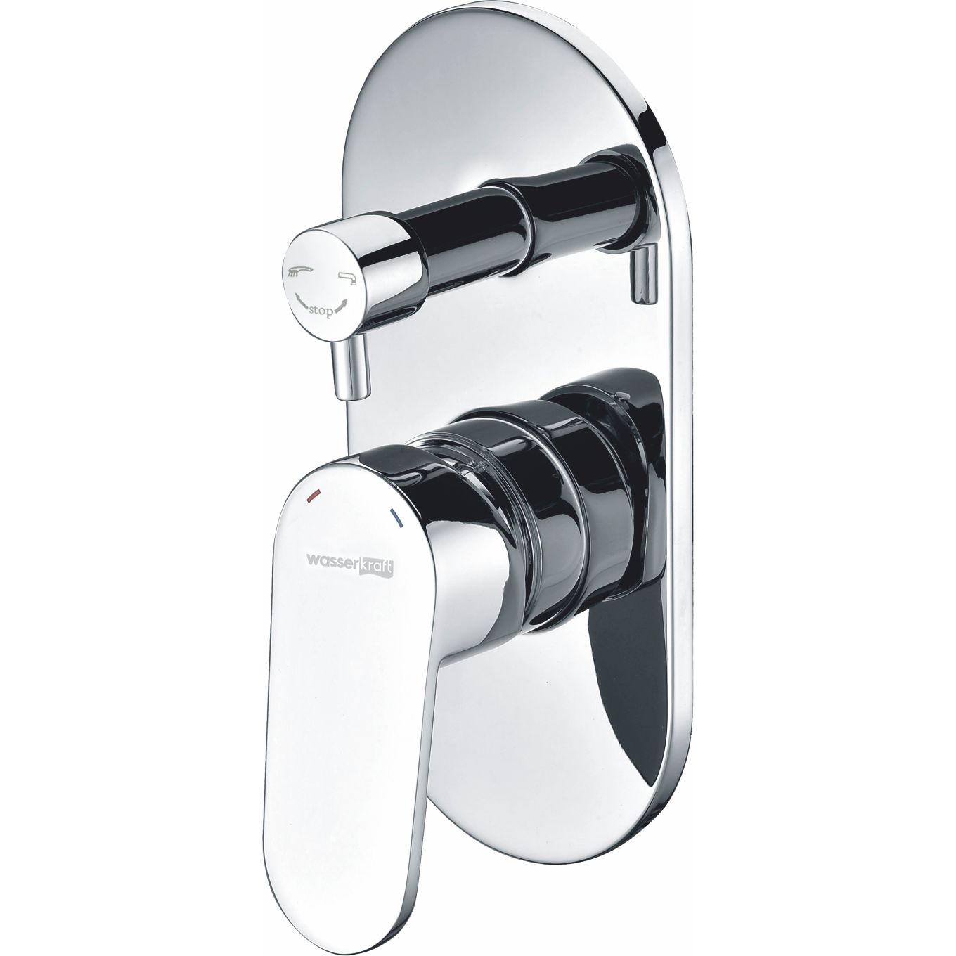 Смеситель для ванны и душа WasserKRAFT Donau, 5341