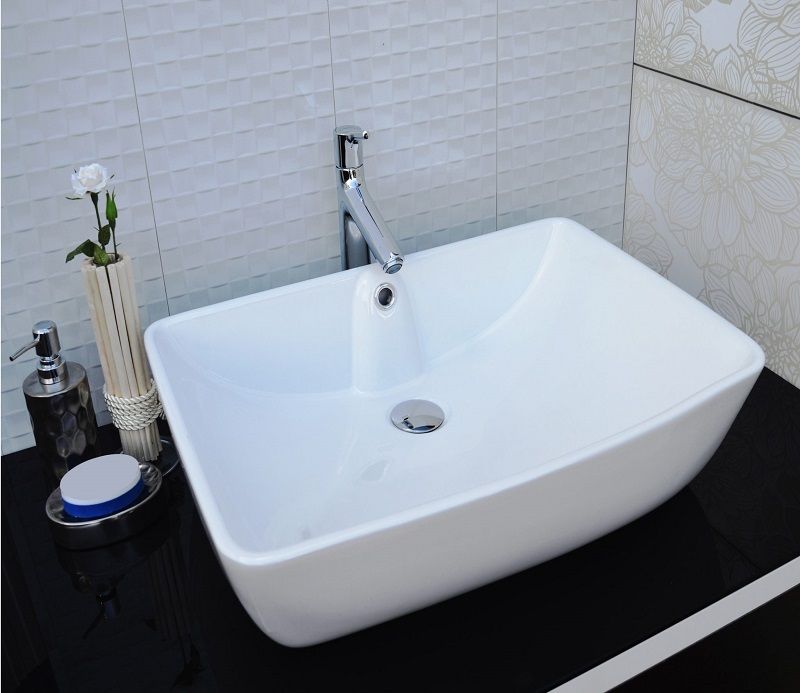 Раковина для ванной Ceramalux 59x42, 9121