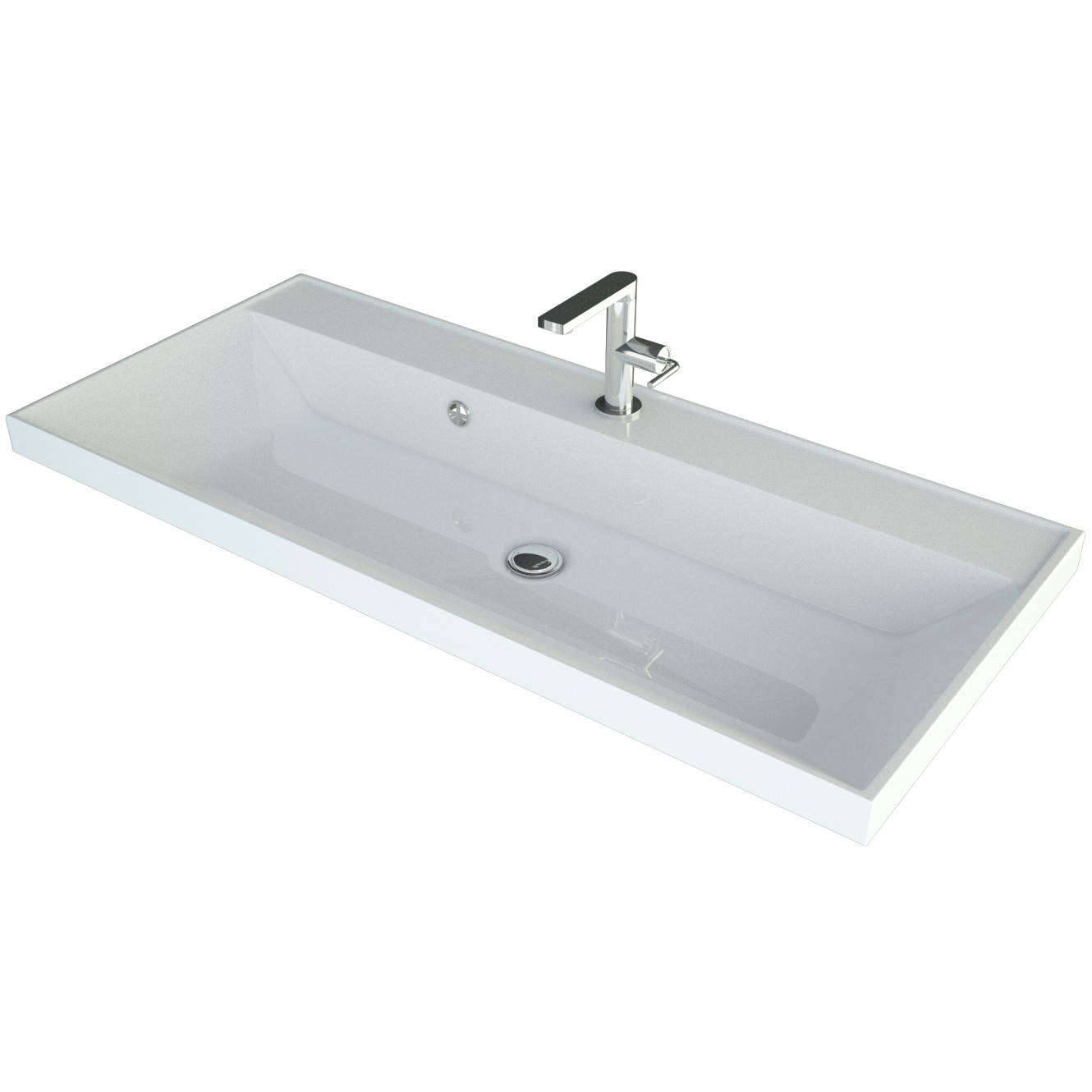 Раковина Andrea Classic 1000, 100x45