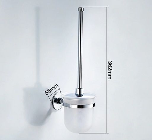 Ершик настенный пластмассовый самоклеящийся Ledeme L5710