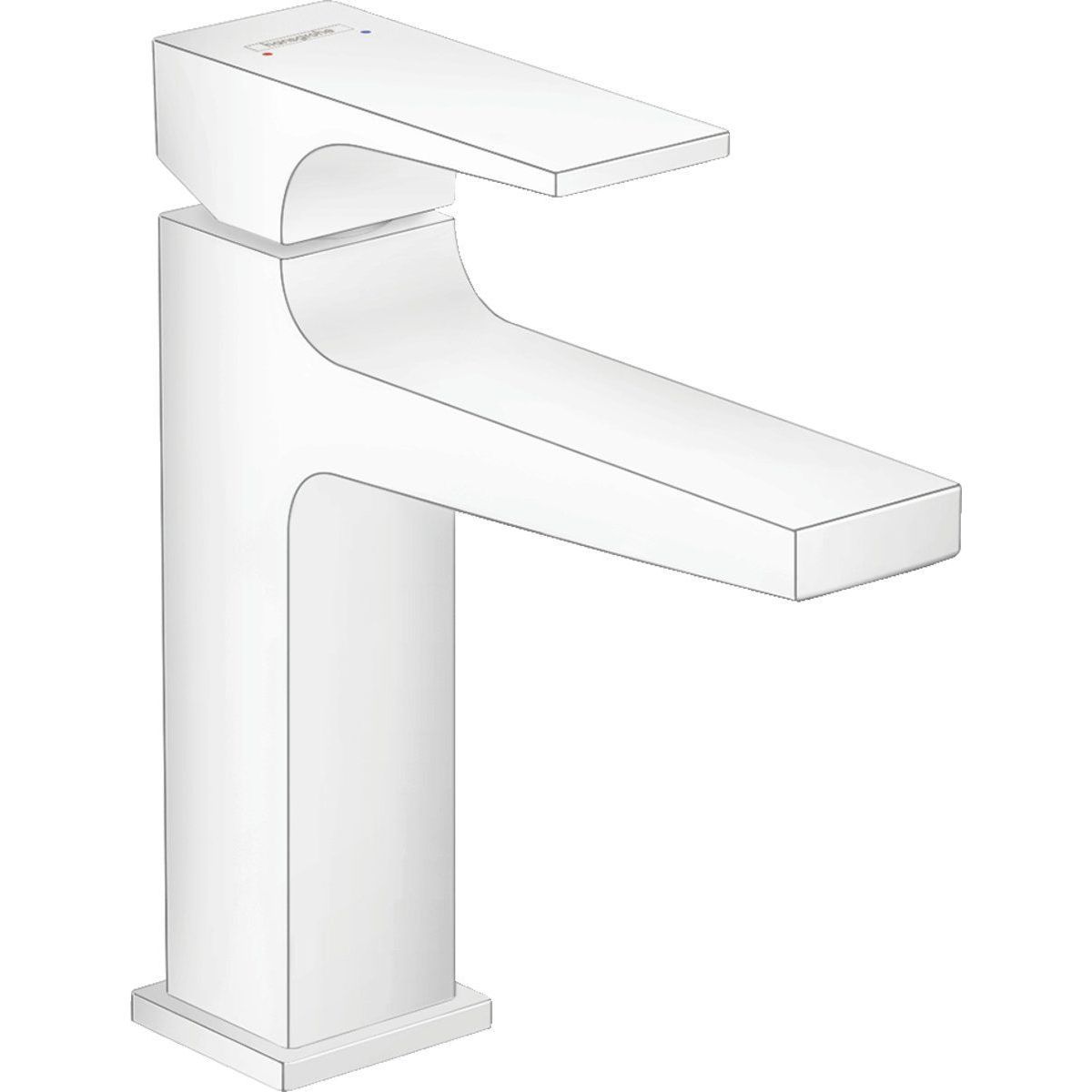 Смеситель для раковины Hansgrohe Metropol 110 с клапаном Push-Open, 32507700