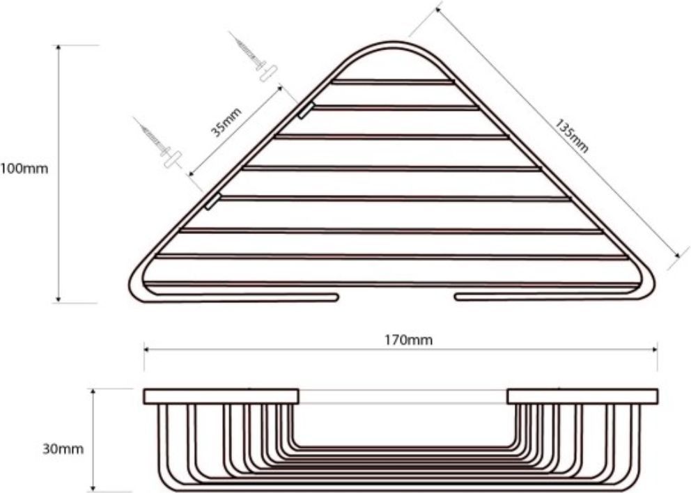 Угловая мыльница Bemeta Cytro, 106308172