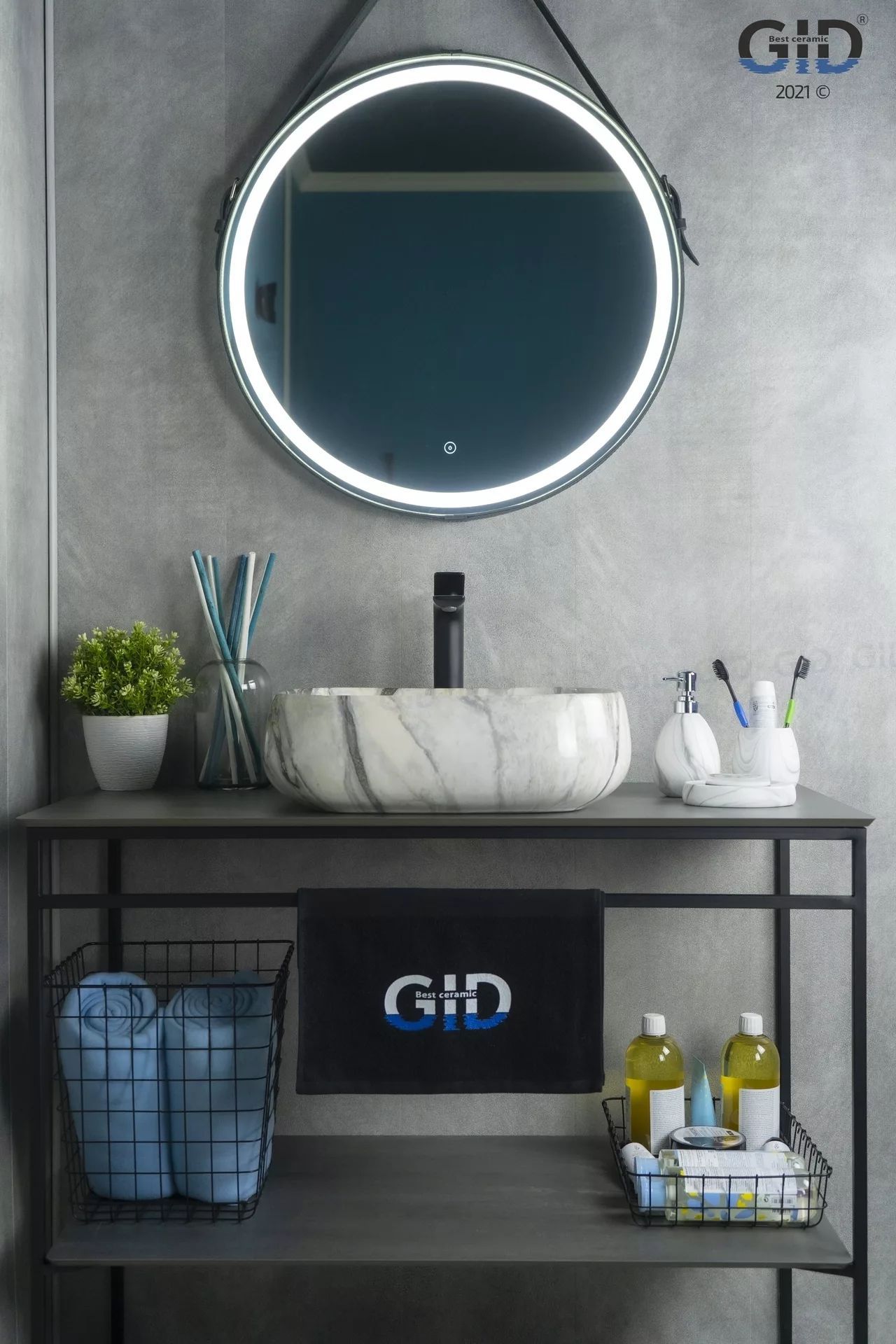 Умывальник Gid MNC189 45x40, 54425